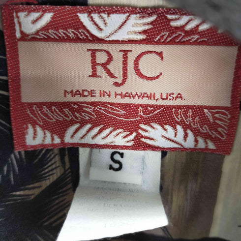 - RJC USA製 コットンアロハシャツ 開襟 メンズ import:S