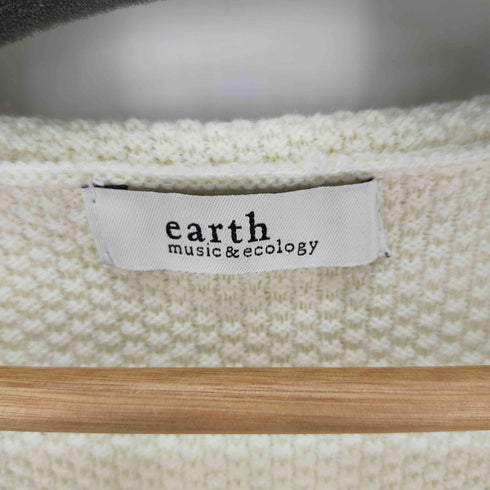 アースミュージックアンドエコロジー earth music&ecology セーラーニットカーディガン レディース FREE