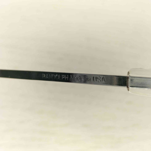 ランドルフエンジニアリング RANDOLPH ENGINEERING USA製 AVIATOR GUN METAL 140MM アビエーターガンメタルサングラス メンズ 55□20