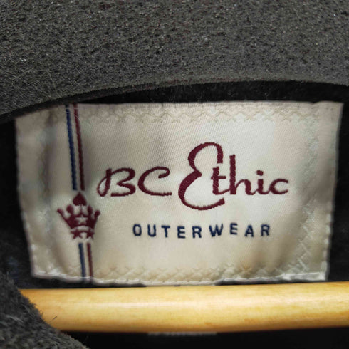BC ETHIC スエードレザージャケット スナップボタン メンズ JPN:L