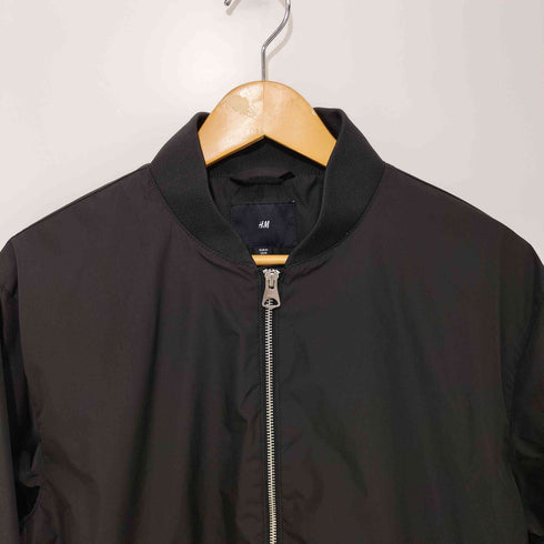エイチアンドエム H&M ポリエステル ジップアップブルゾン メンズ import:M