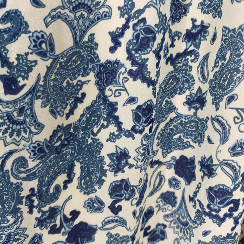 アズールバイマウジー AZUL by moussy ペイズリープリントイージーPT レディース JPN:M
