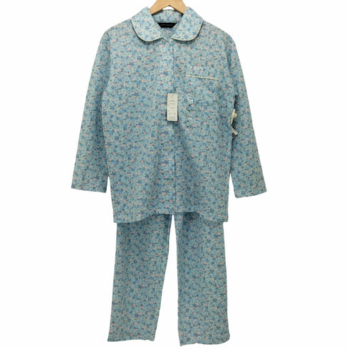ローラアシュレイ LAURA ASHLEY 花柄 パジャマ セットアップ レディース M