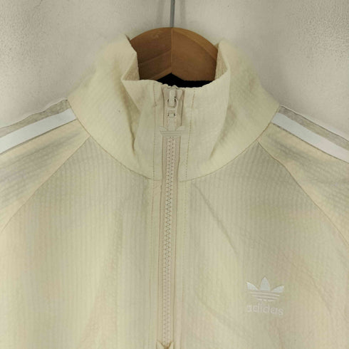 アディダスオリジナルス adidas Originals ADICOLOR CLASSICS POPLIN HALF-ZIP TRACK JACKET レディース JPN:S