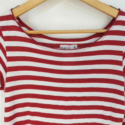 アニエスベー agnes b. PARIS ボーダー ポケット チュニック レディース JPN:2