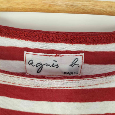 アニエスベー agnes b. PARIS ボーダー ポケット チュニック レディース JPN:2