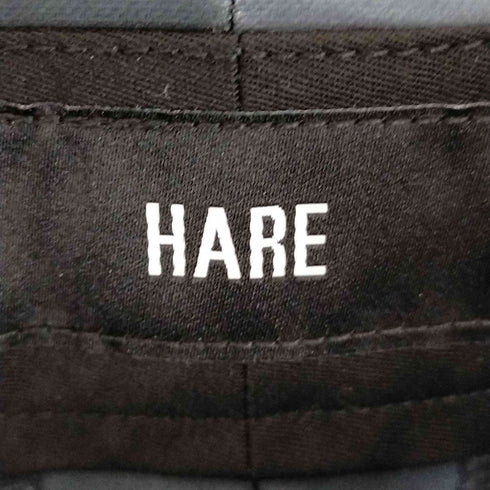 ハレ HARE ブラーアートトロミワイドフレアパンツ メンズ FREE