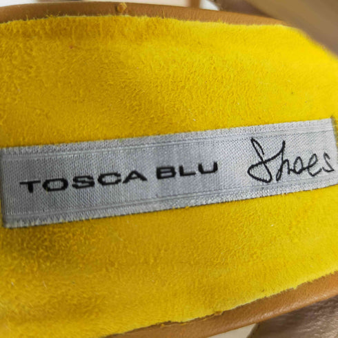 TOSCA BLU スエードタッチ ストラップヒールサンダル レディース 37