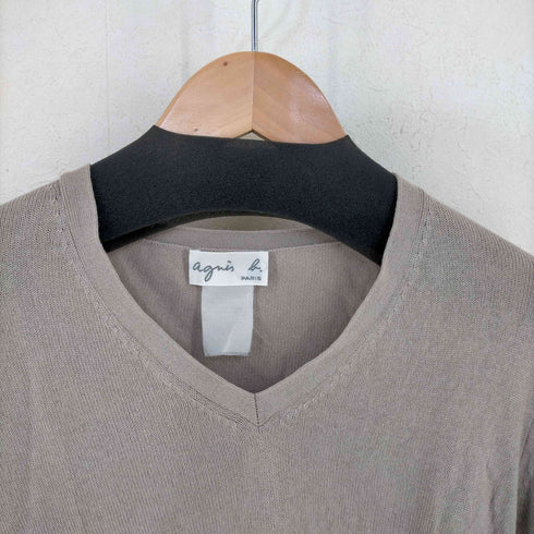 アニエスベー agnes b. Vネックニット レディース