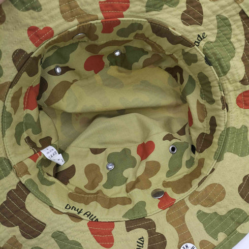 ヒューマンメイド HUMANMADE DUCK CAMO BUCKET HAT ダックカモ バケットハット メンズ