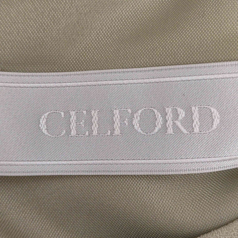 セルフォード CELFORD ボウタイ プリーツワンピース レディース 34