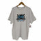 25000 CHALLENGE 企業ロゴプリントTシャツ メンズ