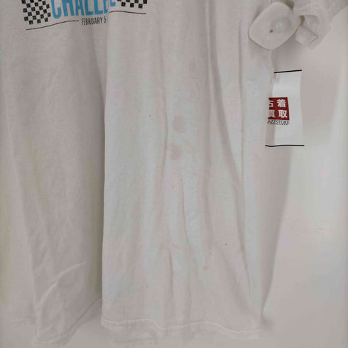 25000 CHALLENGE 企業ロゴプリントTシャツ メンズ