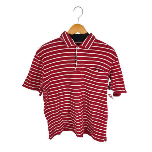 インターメッツォ INTERMEZZO ボーダー柄 ポロシャツ メンズ import:L