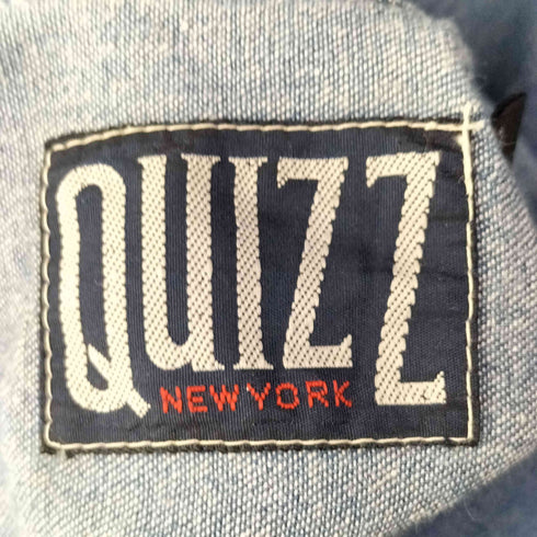 QUIZZ 刺繍 デニム L/S シャツ レディース import:M