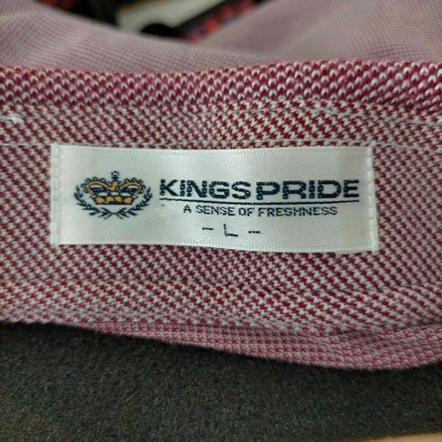 キングスプライド KINGS PRIDE 長袖 ポロシャツ メンズ JPN:L