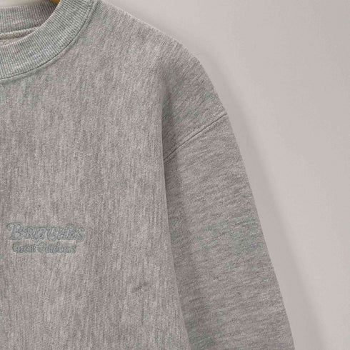 チャンピオン Champion USA製 トリコタグ REVERSE WEAVE 霜降り クルーネックスウェット BRITCHES GREAT OUTDOORS メンズ JPN:M