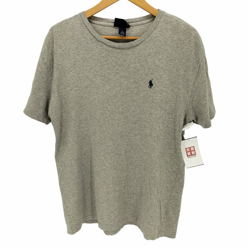 ポロバイラルフローレン Polo by RALPH LAUREN ポニー刺繍 クルーネック S/S Tシャツ メンズ import:S
