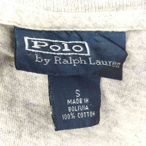 ポロバイラルフローレン Polo by RALPH LAUREN ポニー刺繍 クルーネック S/S Tシャツ メンズ import:S