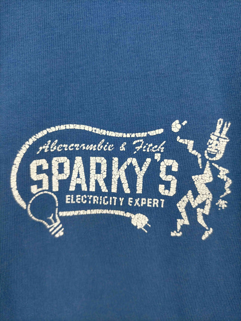 アバクロンビーアンドフィッチ Abercrombie & Fitch 両面プリントS/S Tシャツ メンズ import:M