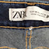 ザラ ZARA ハイライズ ミニフレア デニムパンツ レディース EUR:38