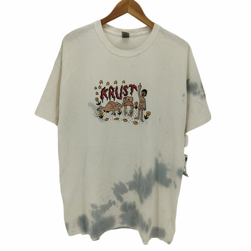 ギルダン GILDAN キャラプリント タイダイ クルーネック S/S Tシャツ メンズ import:XL