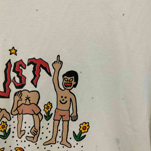 ギルダン GILDAN キャラプリント タイダイ クルーネック S/S Tシャツ メンズ import:XL