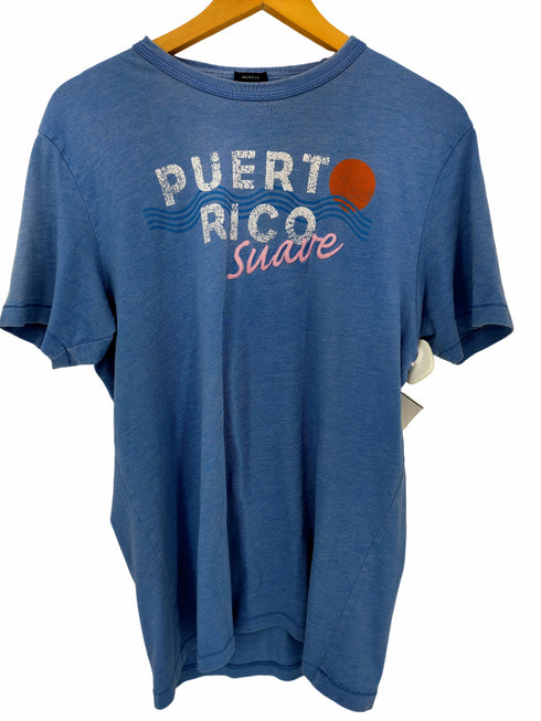 アバクロンビーアンドフィッチ Abercrombie & Fitch フロントプリントS/S Tシャツ メンズ import:L