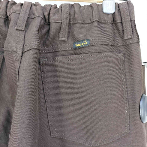 ラングラー Wrangler ×DAMAGEDONE Remake Sta-Prest Wrancher Dress Jeans Brown ラングラー スタプレ メンズ 38×30