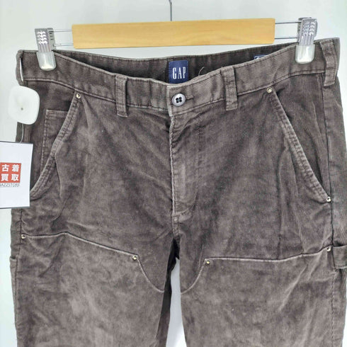 ギャップ Gap 22AW 細畝コーデュロイ ダブルニー ペインター ワーク パンツ メンズ 32