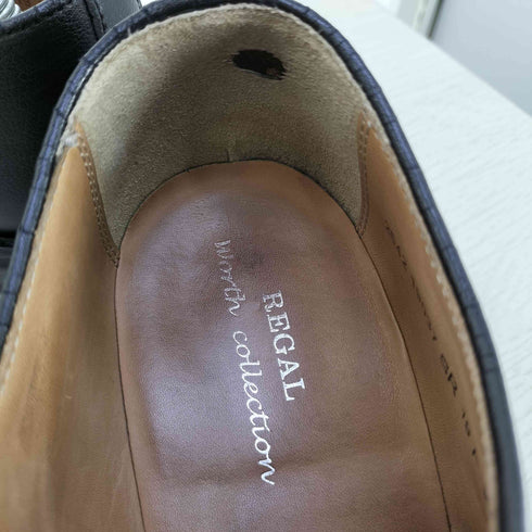 リーガルワースコレクション REGAL worth collection プレーントゥ レザービジネスシューズ メンズ 25 1/2