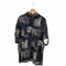 カンピア モダ CAMPIA MODA MODA CAMPIA MODA レーヨン100 総柄S/Sシャツ メンズ import:L