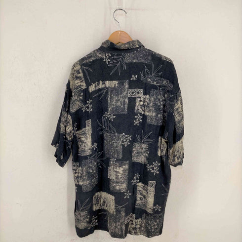 カンピア モダ CAMPIA MODA MODA CAMPIA MODA レーヨン100 総柄S/Sシャツ メンズ import:L