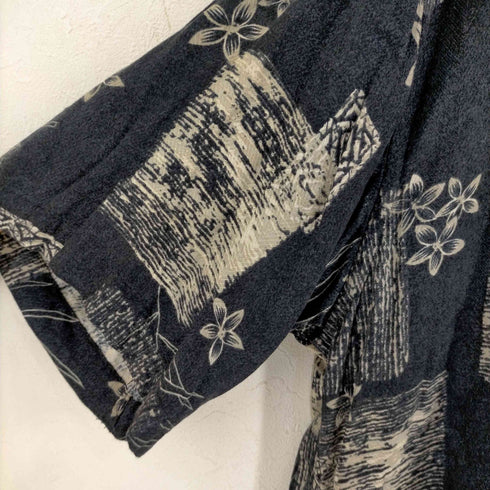 カンピア モダ CAMPIA MODA MODA CAMPIA MODA レーヨン100 総柄S/Sシャツ メンズ import:L