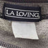 LA LOVING フロントロゴ刺繍千鳥格子スウェット メンズ import:XXL