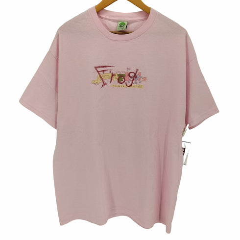 フロッグスケートボーズ frog skateboards ロゴ プリント クルーネック S/S T シャツ メンズ JPN:XL