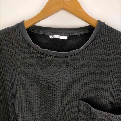ザラ ZARA ポケットクルーネックT メンズ JPN:XL
