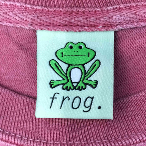 フロッグスケートボーズ frog skateboards ロゴ プリント クルーネック L/S Tシャツ メンズ JPN:XL