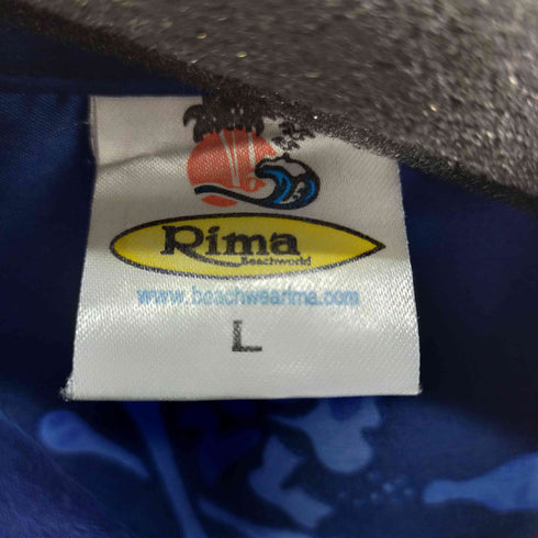 Rima Beachworld 総柄ボックスアロハシャツ ドクロ メンズ JPN:L
