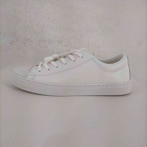 コンバース CONVERSE LEATHER ALL STAR COUPE OX - WHITE レディース JPN:23