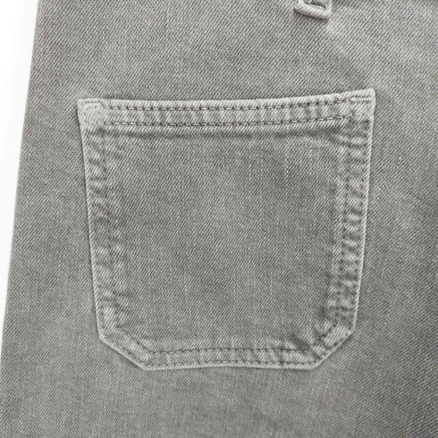 ザラ ZARA THE PAT CHPOKETS MARINE STRAIGHT デニムパンツ レディース 170/70A