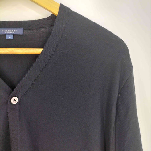 バーバリーロンドン BURBERRY LONDON ウールニットカーディガン メンズ import:L