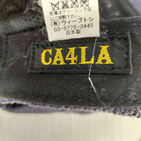 カシラ CA4LA リネンキャップ つば付きリネンニット レディース ONE SIZE