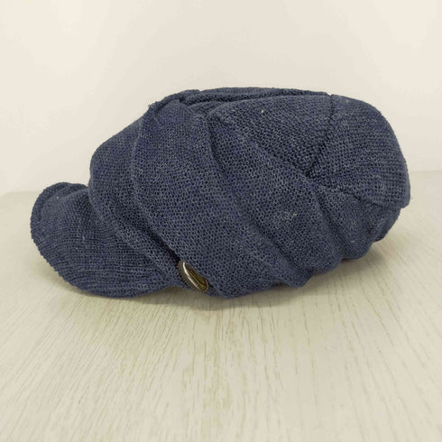 カシラ CA4LA リネンキャップ つば付きリネンニット レディース ONE SIZE