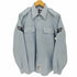ユーエスエアーフォース U.S. AIR FORCE ロングスリーブポリエステルコットンシャツ LONG SLEEVE POLYESTER/COTTON BLUE 1550 メンズ