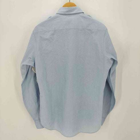 ユーエスエアーフォース U.S. AIR FORCE ロングスリーブポリエステルコットンシャツ LONG SLEEVE POLYESTER/COTTON BLUE 1550 メンズ