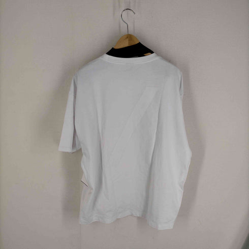 5351POUR LES HOMMES 5/ アイコン Tシャツ ヘビーオンス ロゴ刺繍 クルーネックTシャツ メンズ 3XL