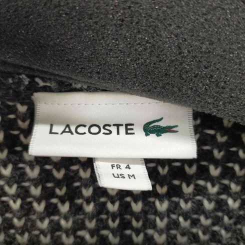 ラコステ LACOSTE ツイード ニット クルーネック セーター メンズ import:M
