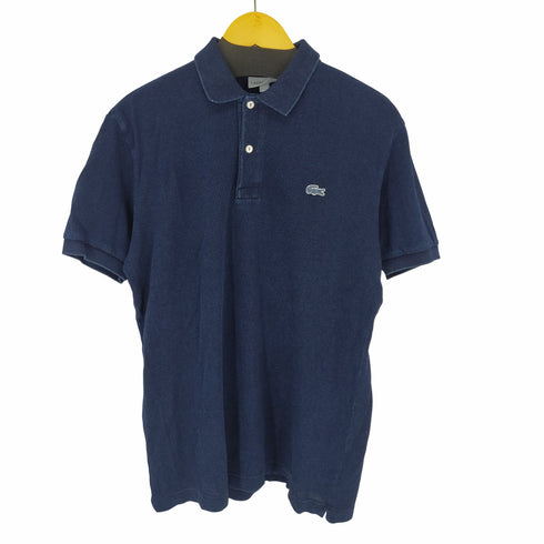 ラコステ LACOSTE インディゴ ポロシャツ メンズ import:L