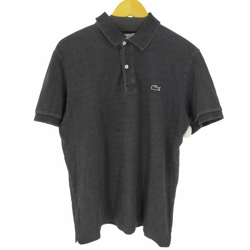 ラコステ LACOSTE インディゴ ポロシャツ メンズ import:L